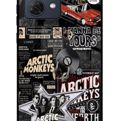 Arctic Monkeys Moto G54 5G Glass Case