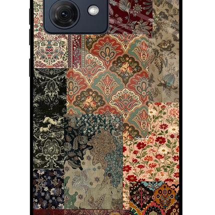 Desi Print Moto G54 5G Glass Case