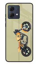 Vertical Speedster Moto G54 5G Glass Case