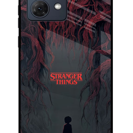 Ordinary Things Dark Side Moto G54 5G Glass Case Back Cover by Casekaro