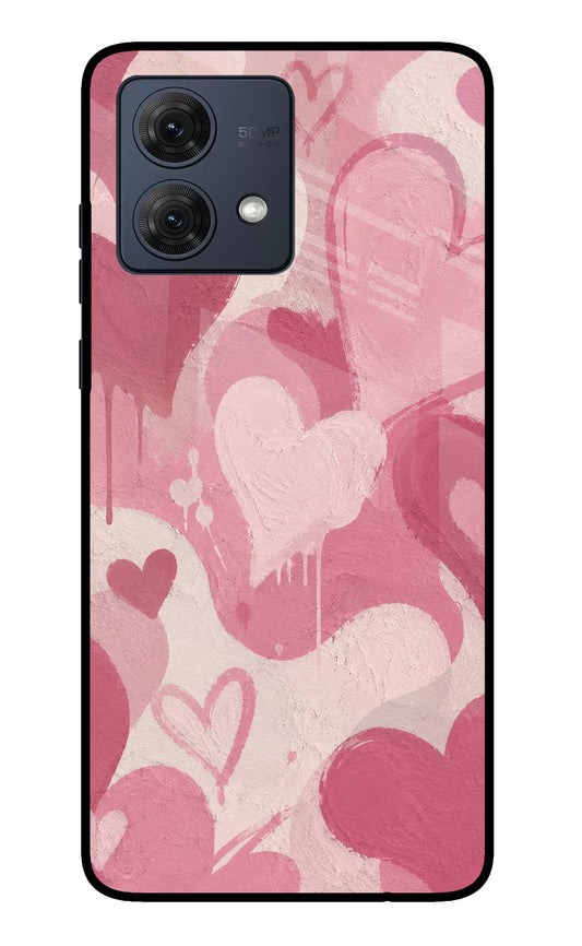 Hearty case Moto G54 5G Glass Case