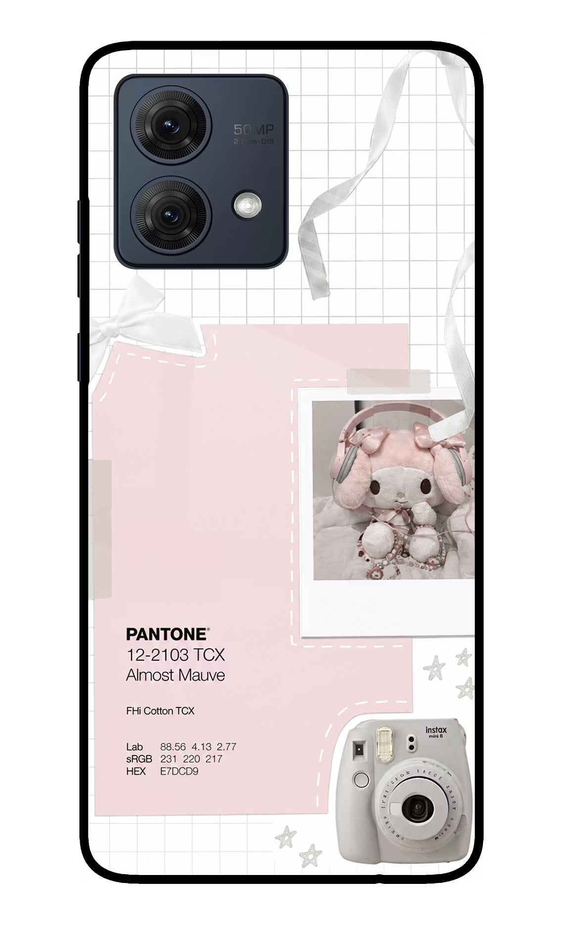 Pantone Asthetic Moto G54 5G Glass Case