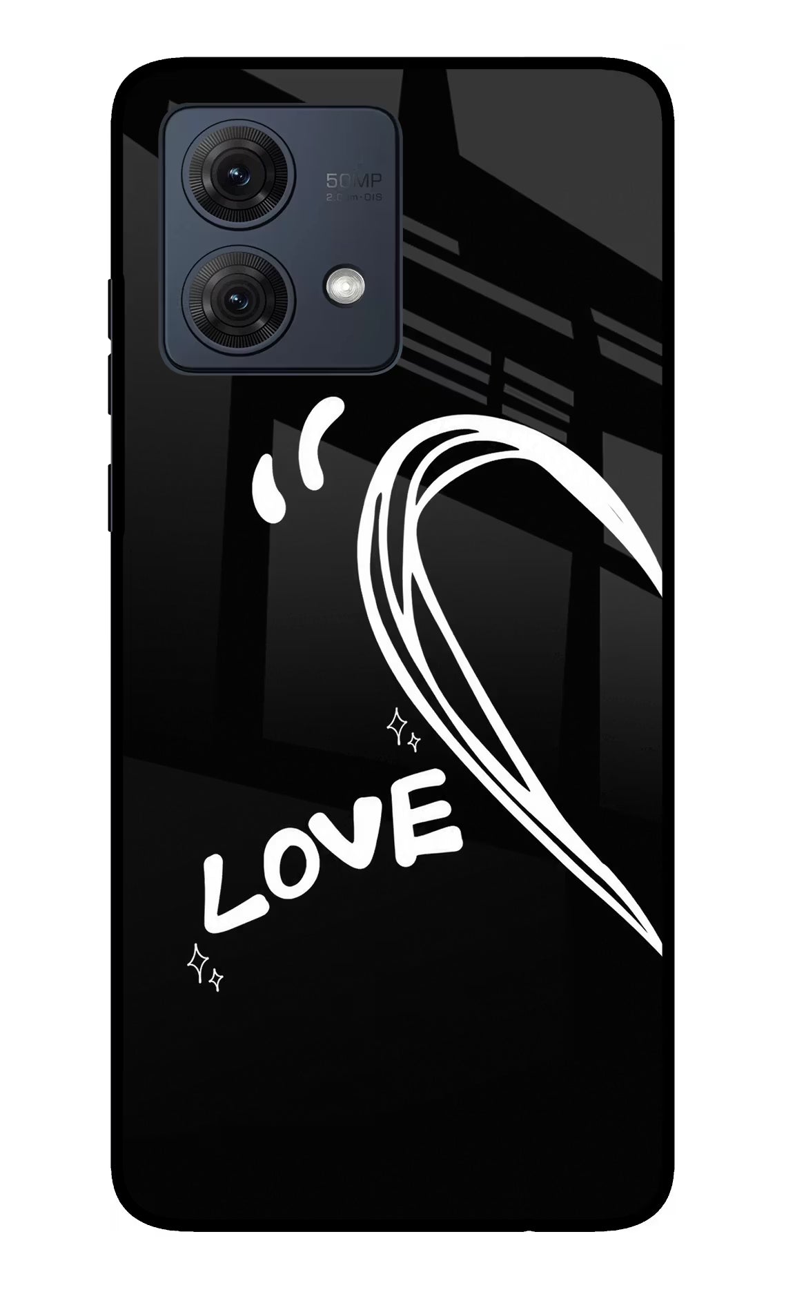 Love Line Moto G54 5G Glass Case