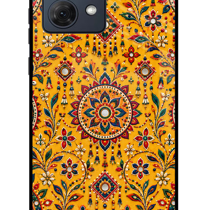 Sunlit Aura Moto G54 5G Glass Case