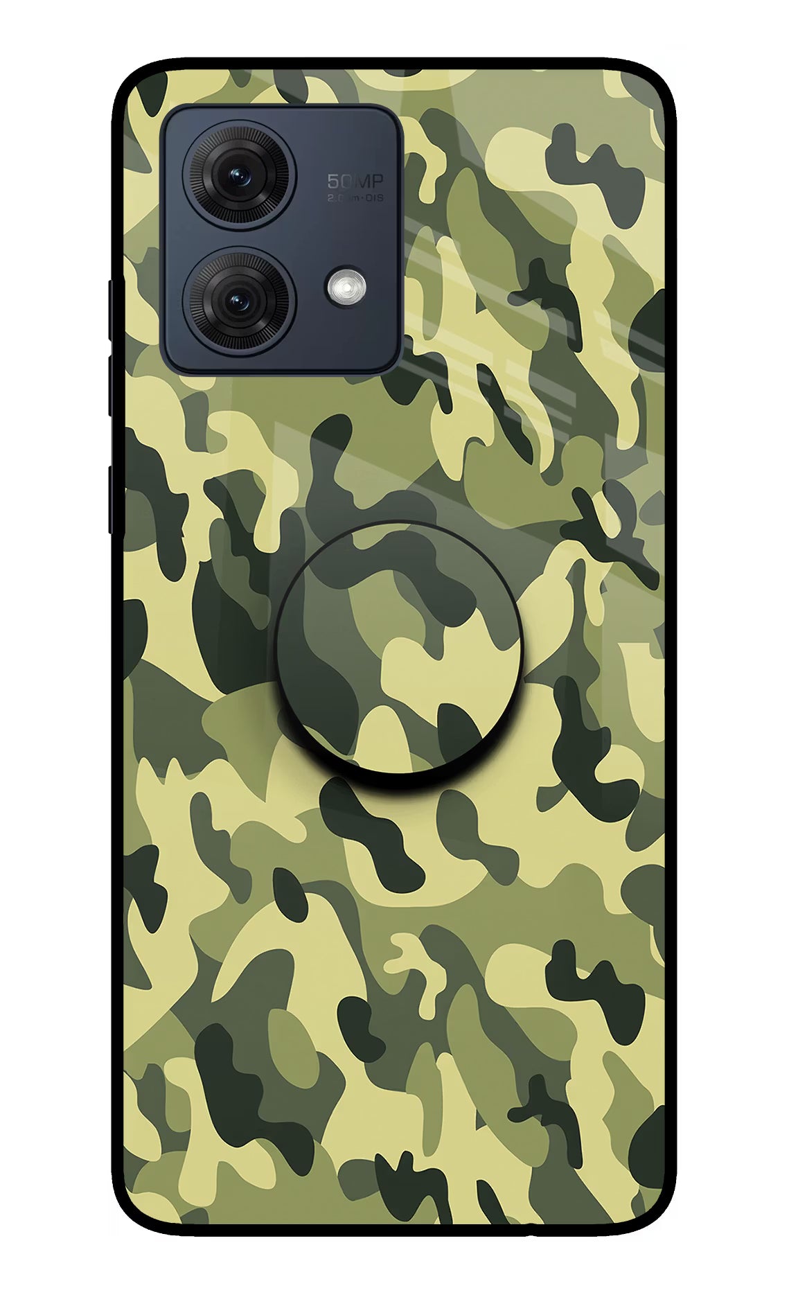 Camouflage Moto G54 5G Pop Case by Casekaro