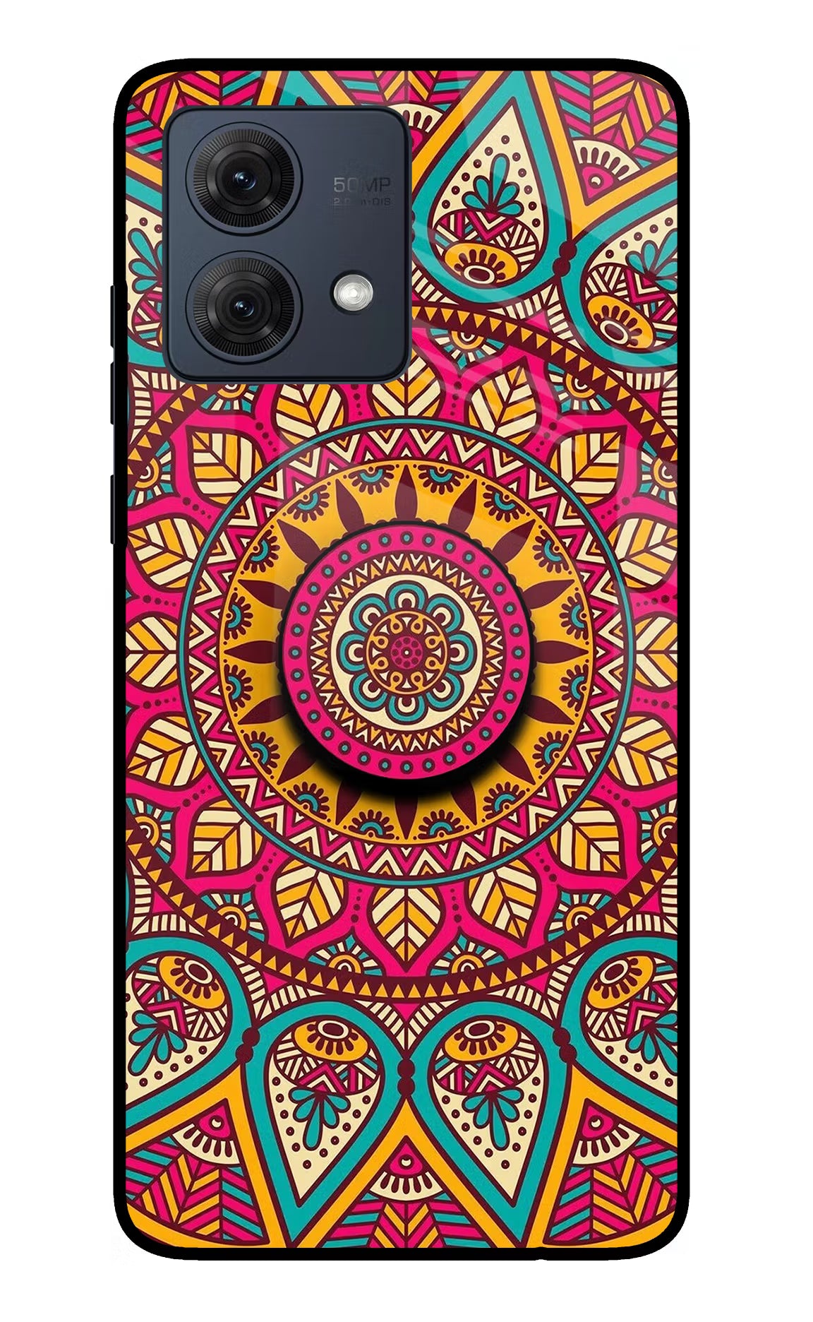 Mandala Moto G54 5G Pop Case by Casekaro