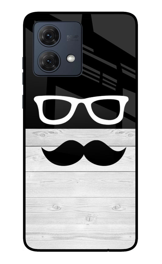 Mustache Moto G84 5G Glass Case