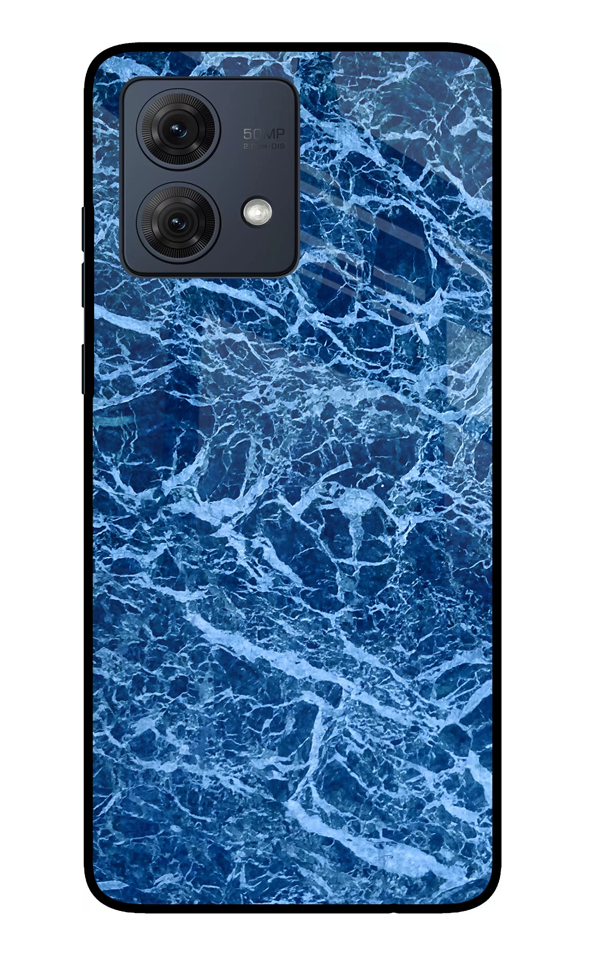 Blue Marble Moto G84 5G Glass Case