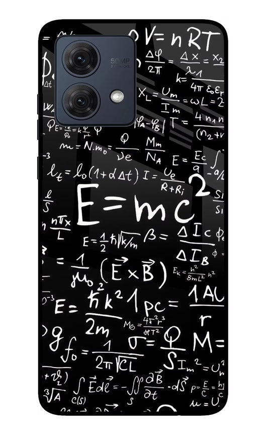 Physics Formula Moto G84 5G Glass Case