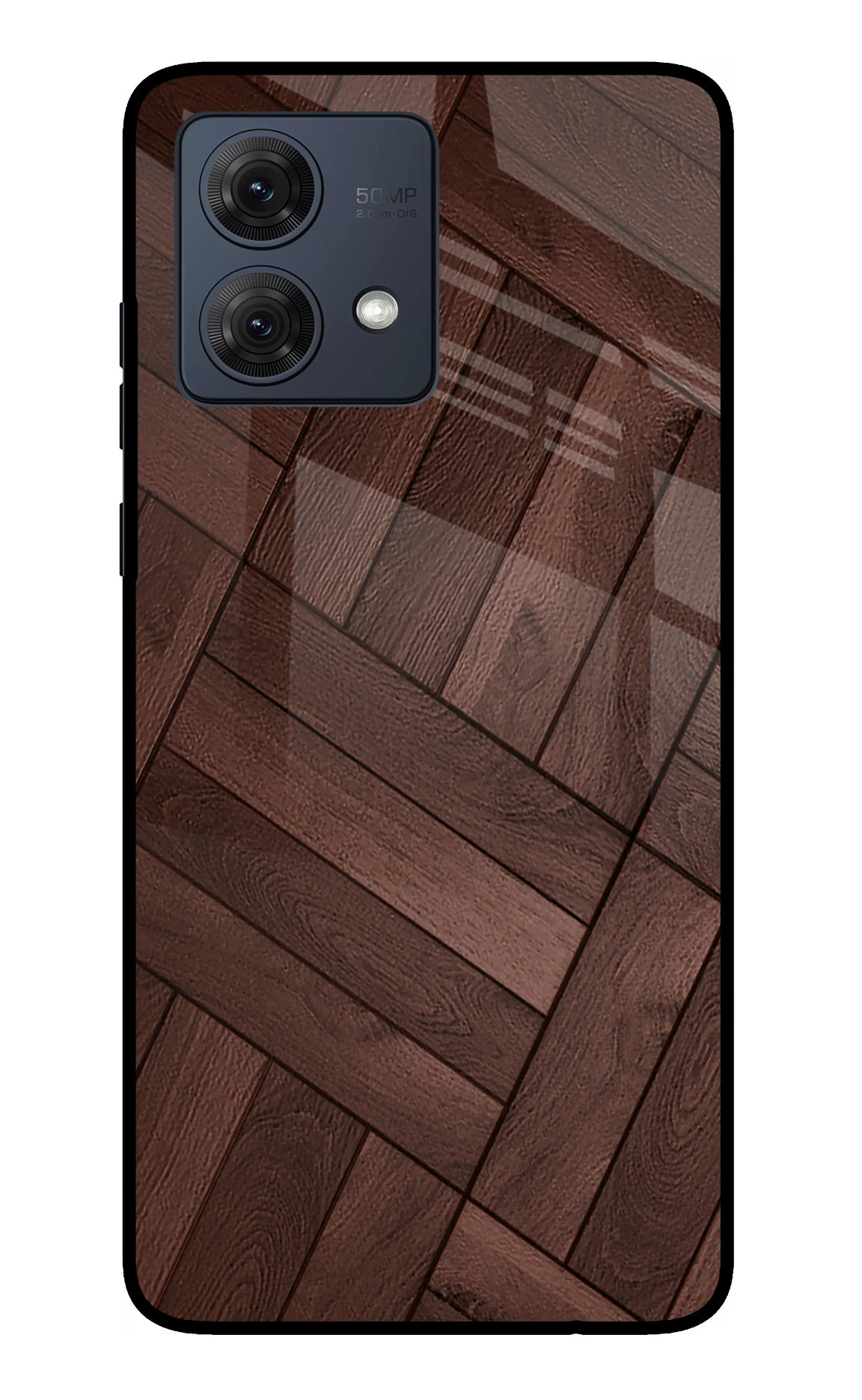 Wooden Texture Design Moto G84 5G Back Cover