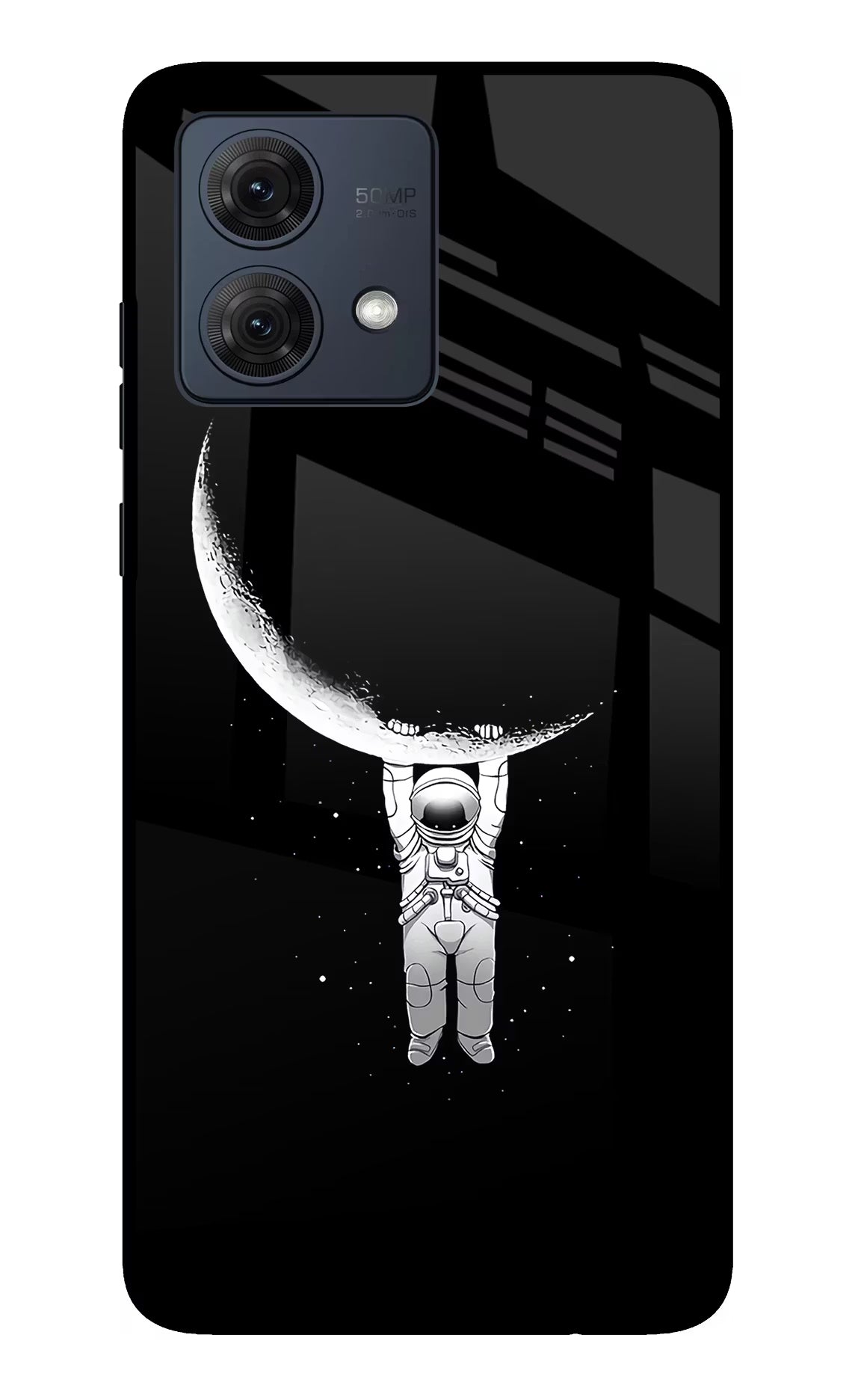 Moon Space Moto G84 5G Glass Case