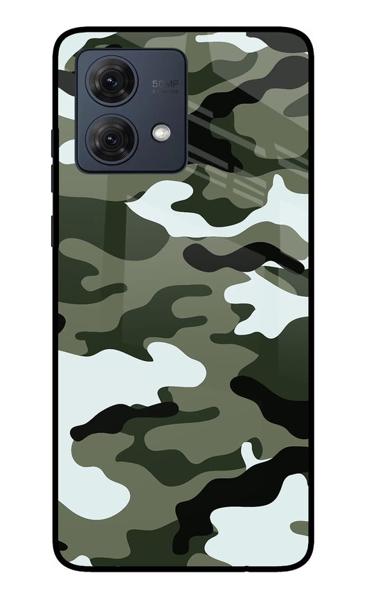 Camouflage Moto G84 5G Glass Case