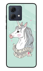 Unicorn Wallpaper Moto G84 5G Glass Case