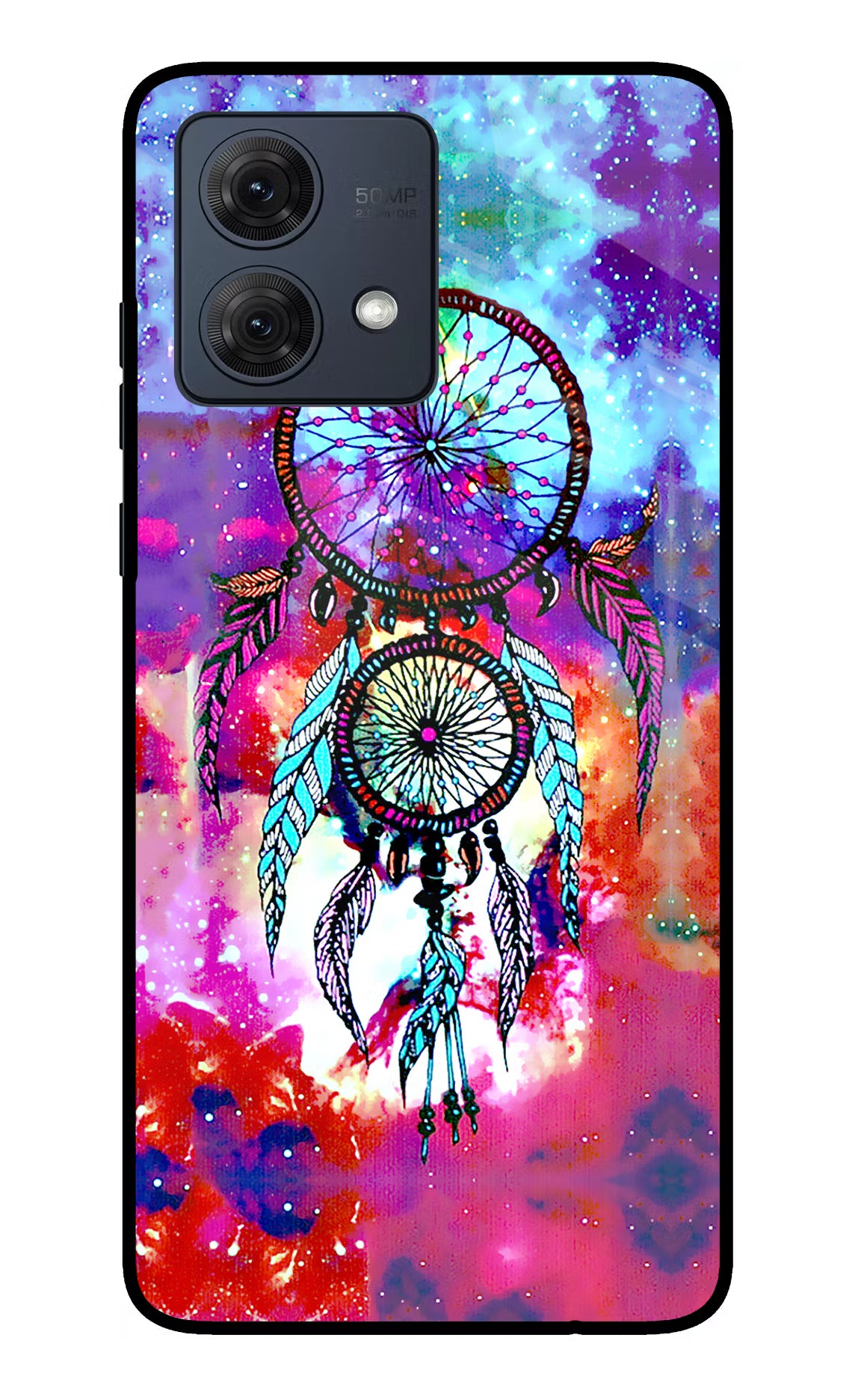 Dream Catcher Abstract Moto G84 5G Glass Case Back Cover by Casekaro