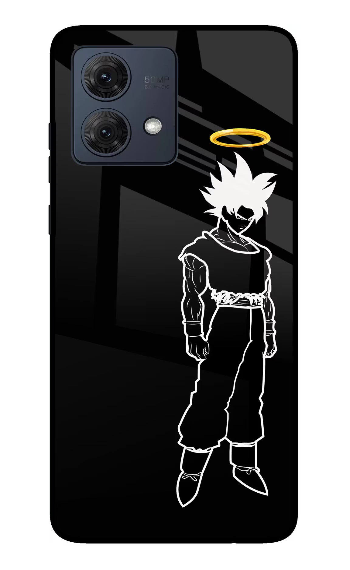 DBS Character Moto G84 5G Glass Case Back Cover by Casekaro