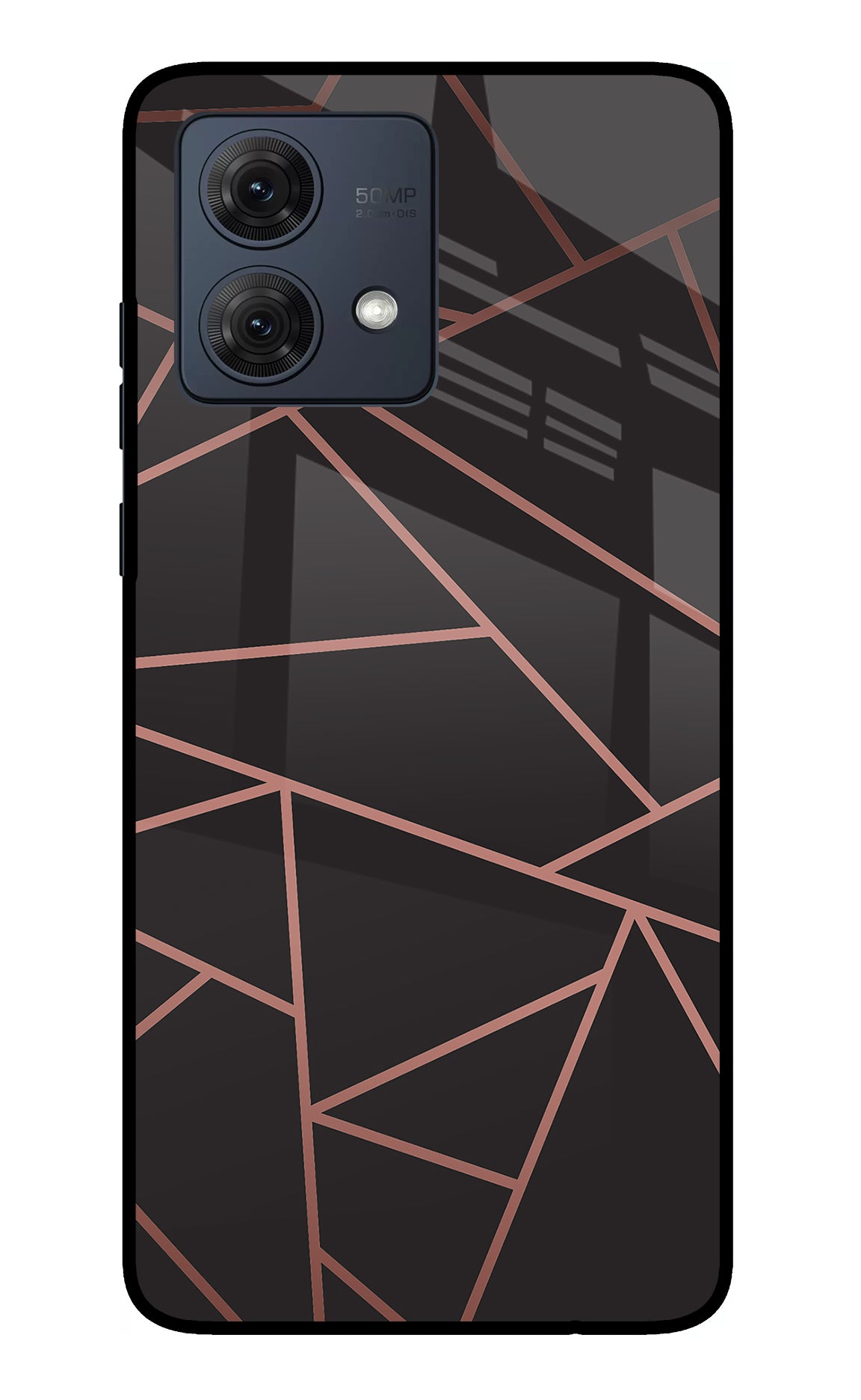 Geometric Pattern Moto G84 5G Glass Case