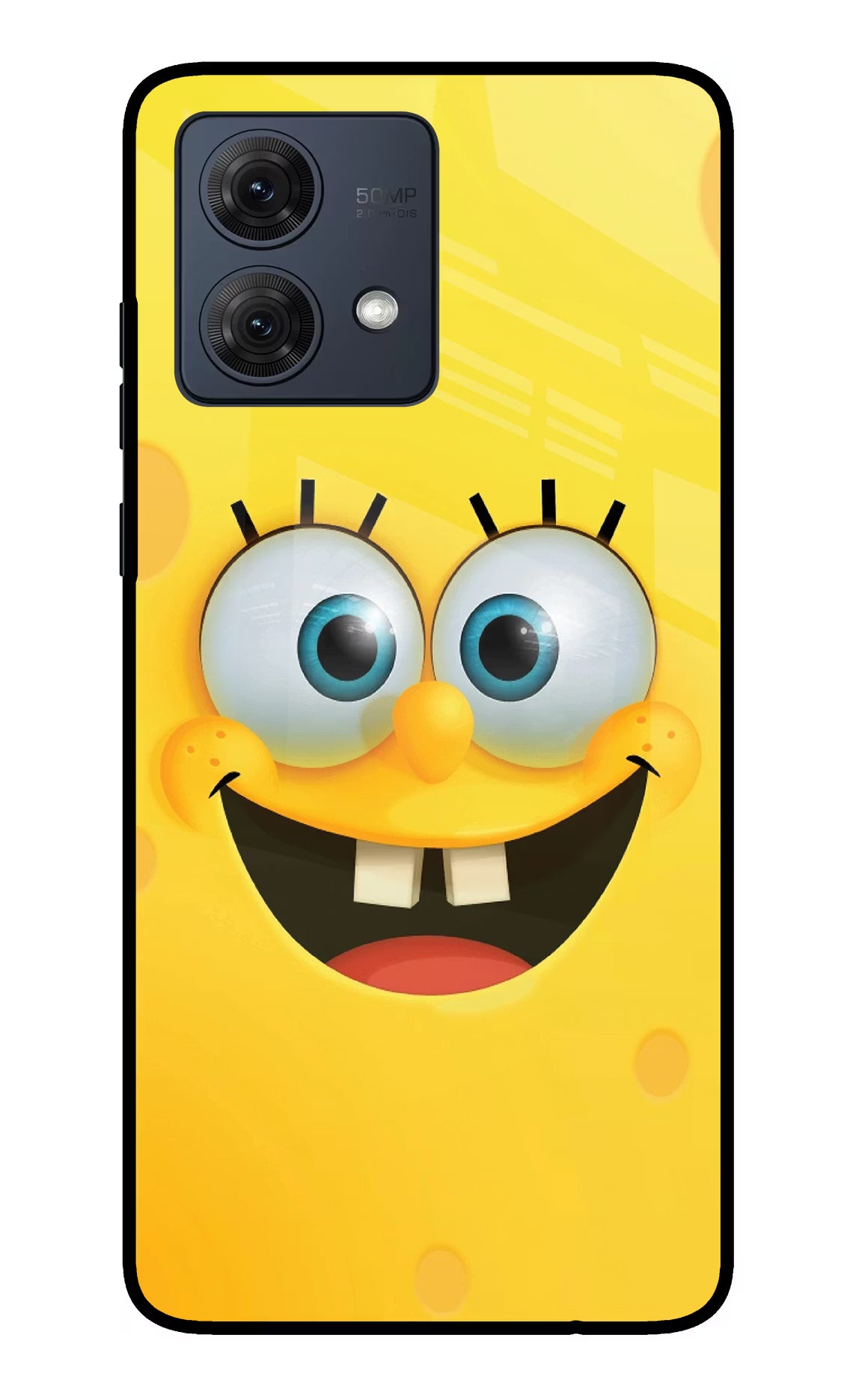 Sponge 1 Moto G84 5G Glass Case Back Cover by Casekaro