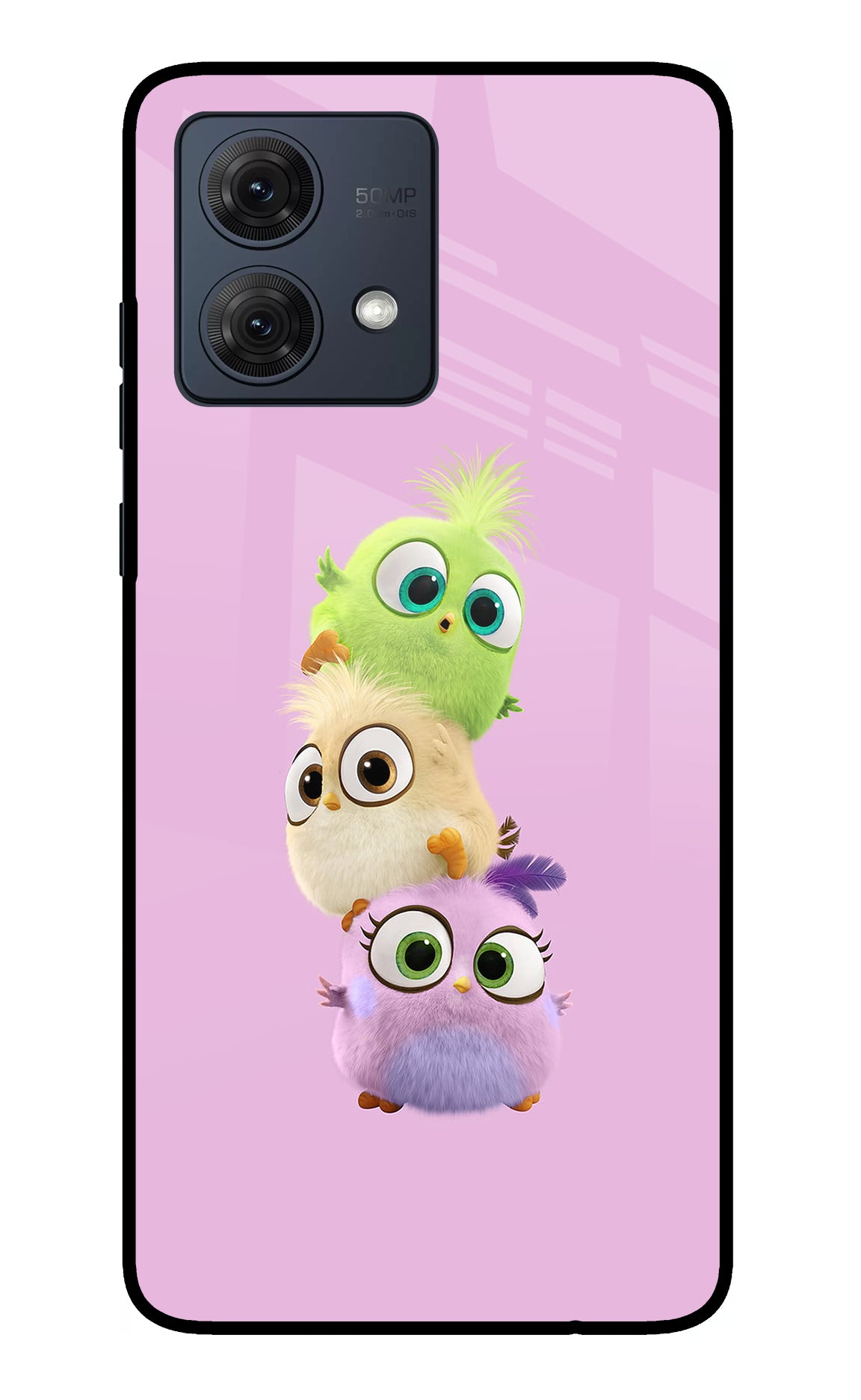 Cute Little Birds Moto G84 5G Glass Case