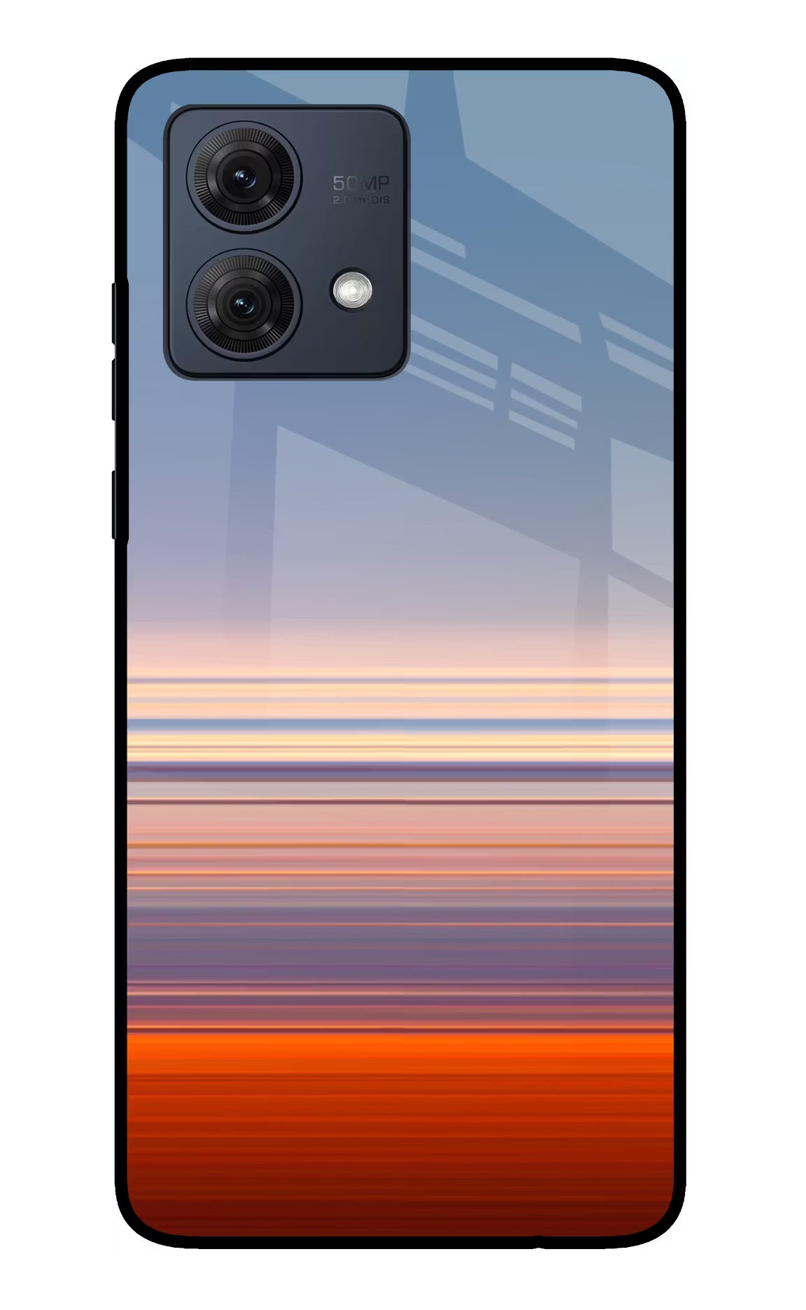 Morning Colors Moto G84 5G Glass Case Back Cover by Casekaro