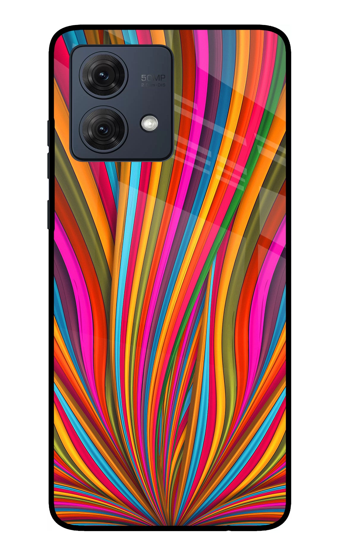 Trippy Wavy Moto G84 5G Back Cover