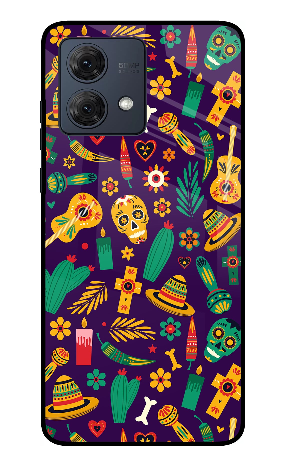 Mexican Artwork Moto G84 5G Back Cover