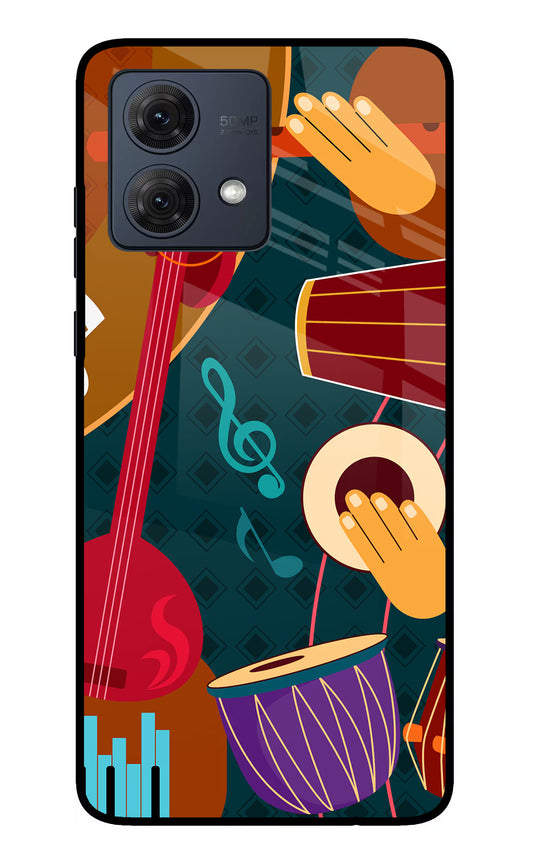 Music Instrument Moto G84 5G Glass Case