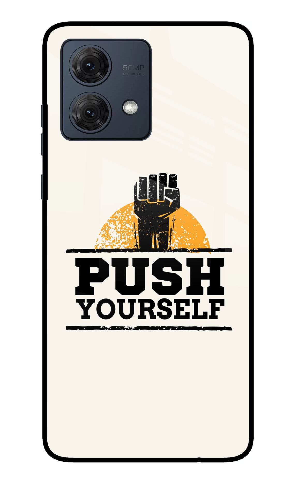 Push Yourself Moto G84 5G Back Cover