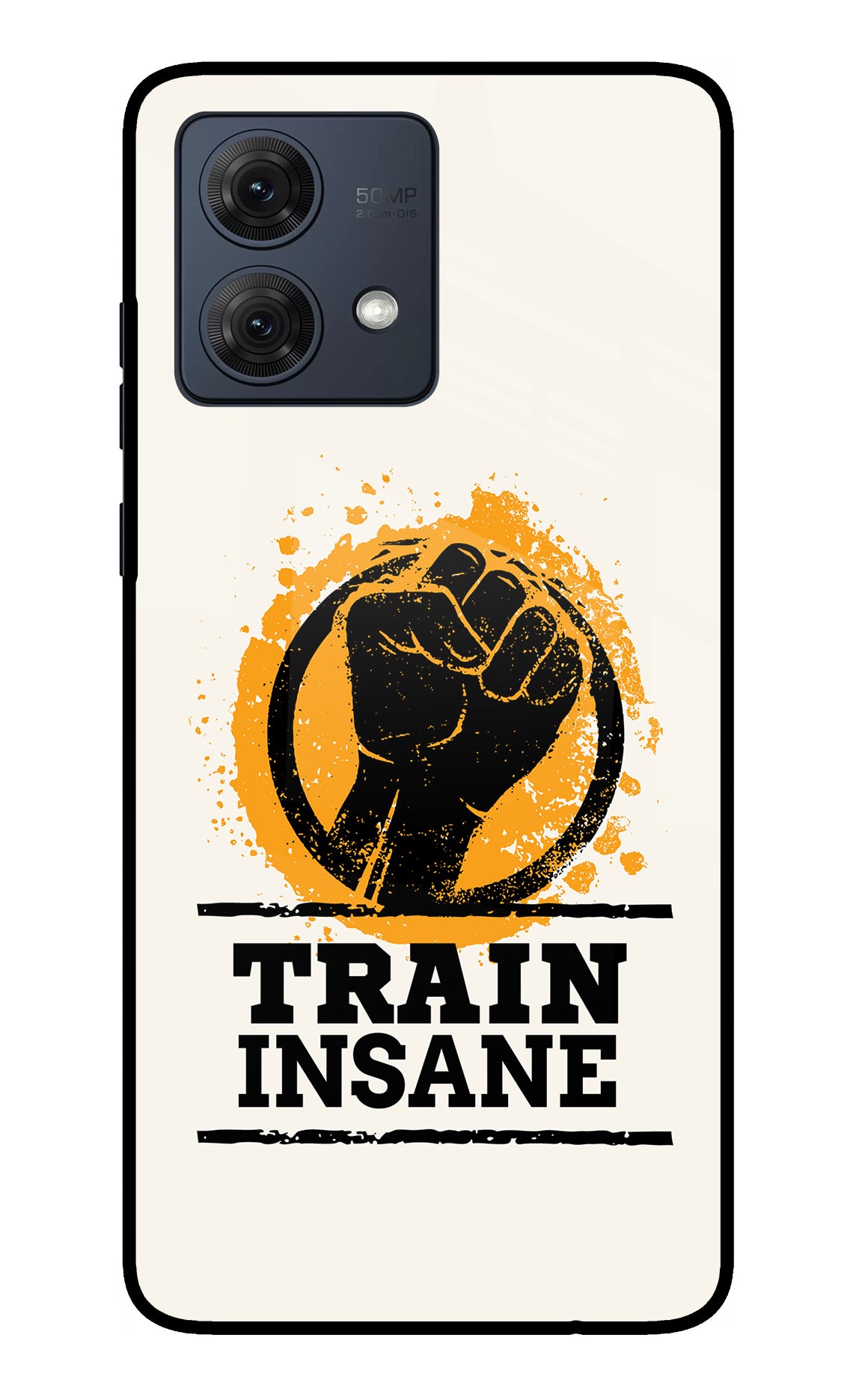 Train Insane Moto G84 5G Glass Case