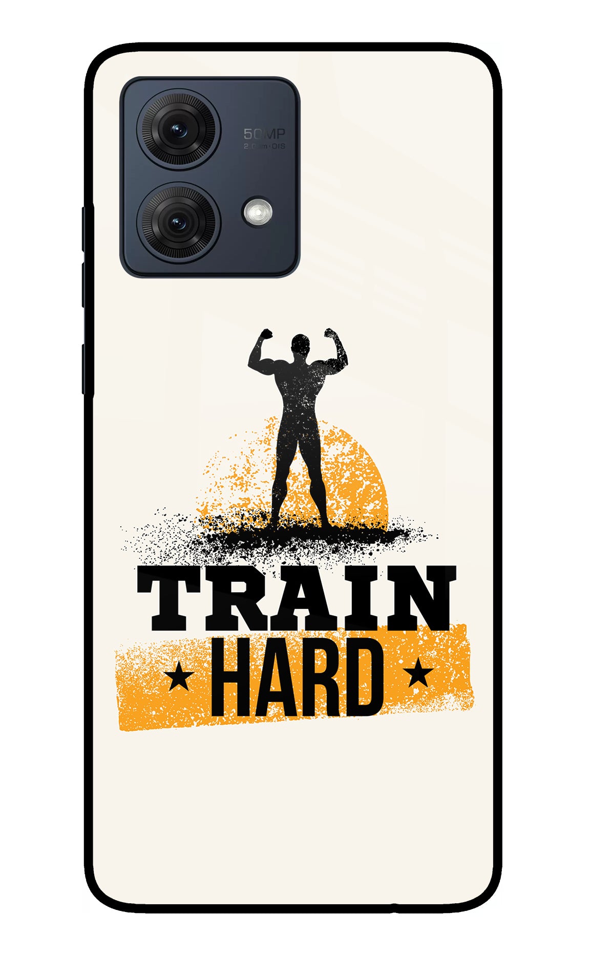 Train Hard Moto G84 5G Glass Case