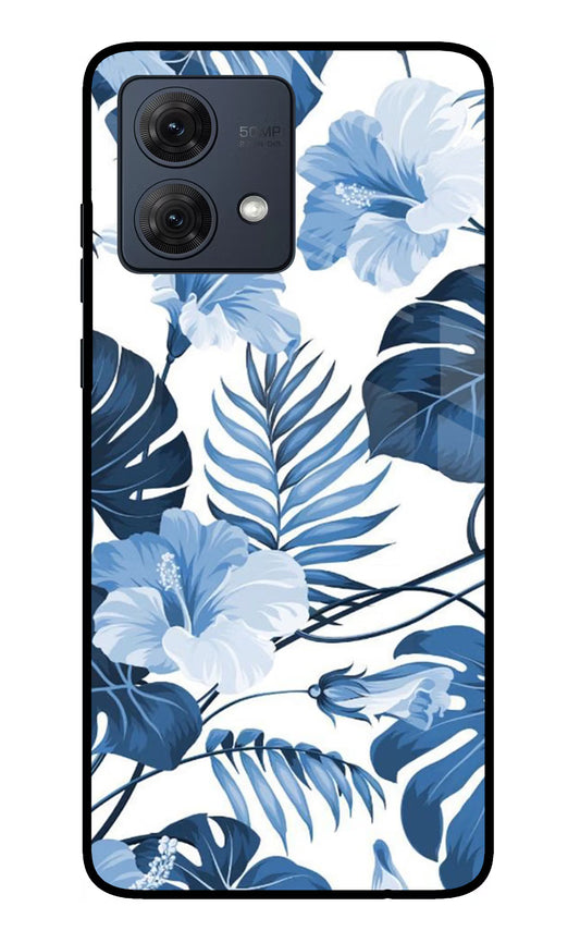 Fabric Art Moto G84 5G Glass Case