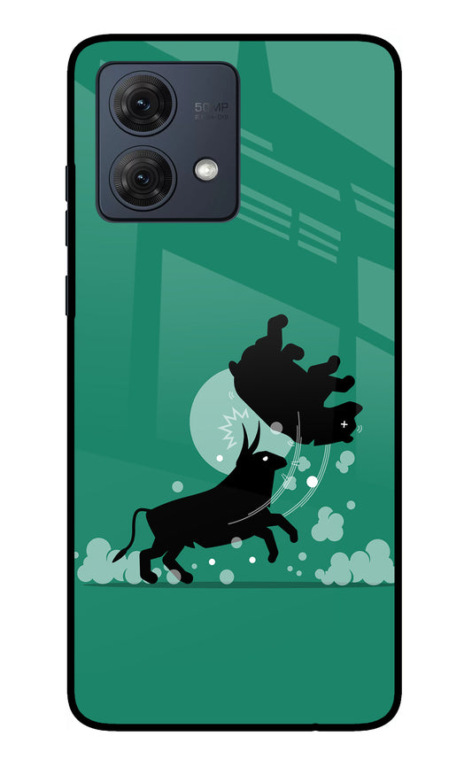 Bull Conqueror Moto G84 5G Glass Case