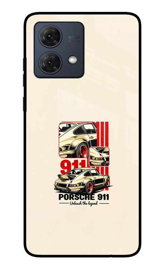 Classic Porsche 911 Moto G84 5G Glass Case