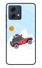 Mountain Trail Beast Moto G84 5G Glass Case