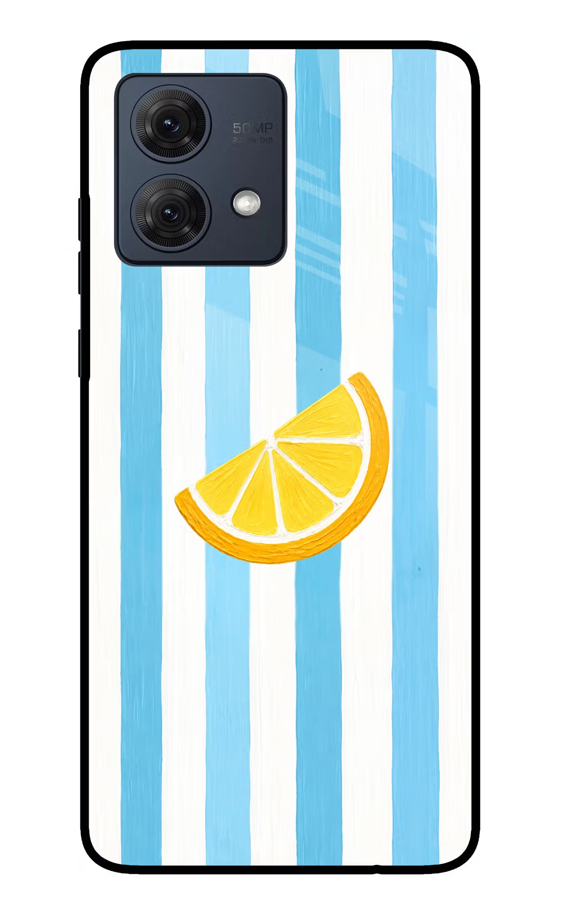 Summer Lemon Moto G84 5G Glass Case