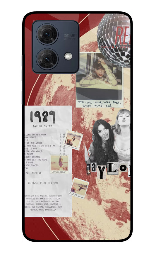 Taylor Swift Moto G84 5G Glass Case