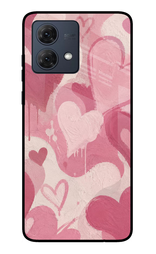 Hearty case Moto G84 5G Glass Case