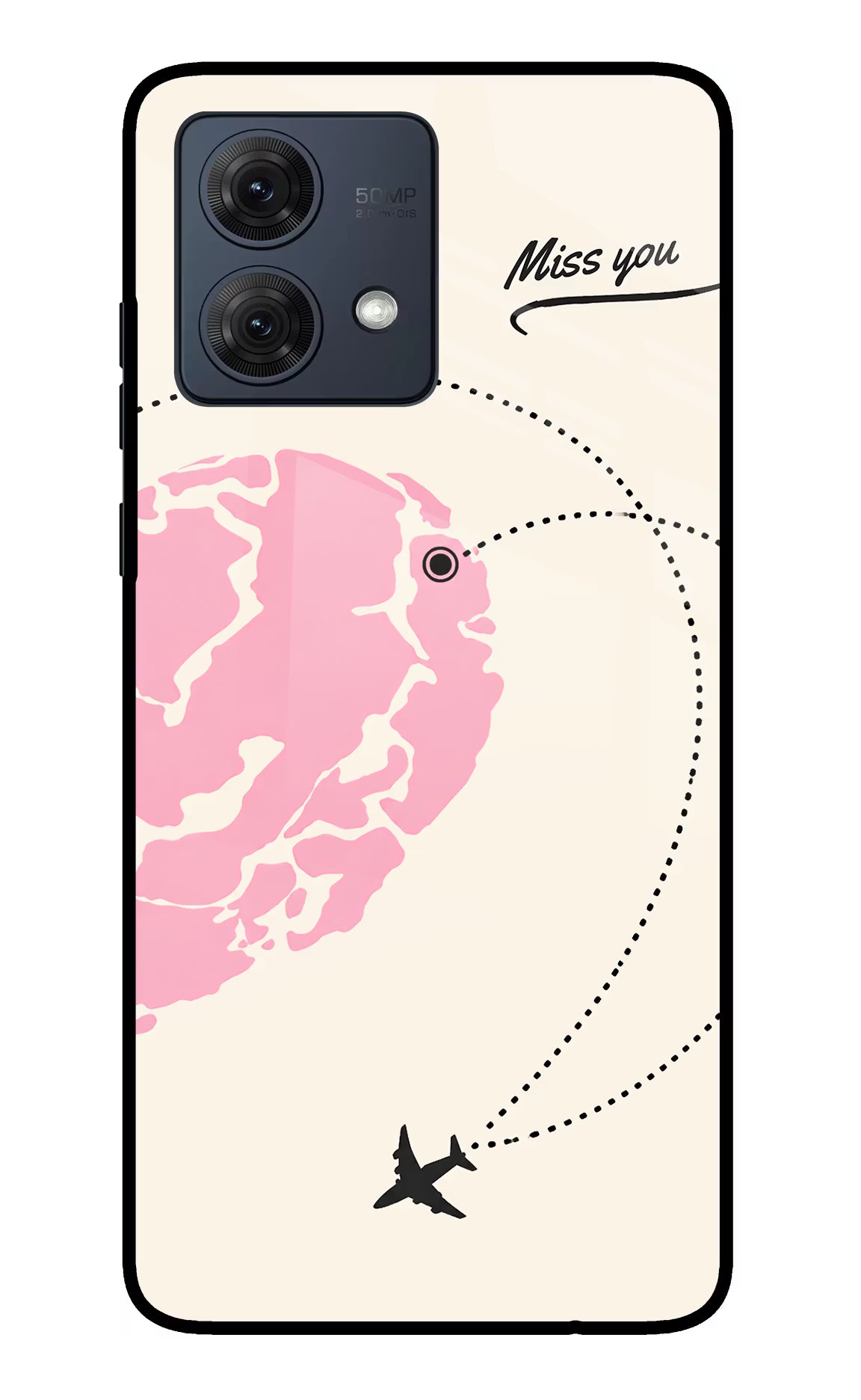 Miss Orbit Moto G84 5G Glass Case