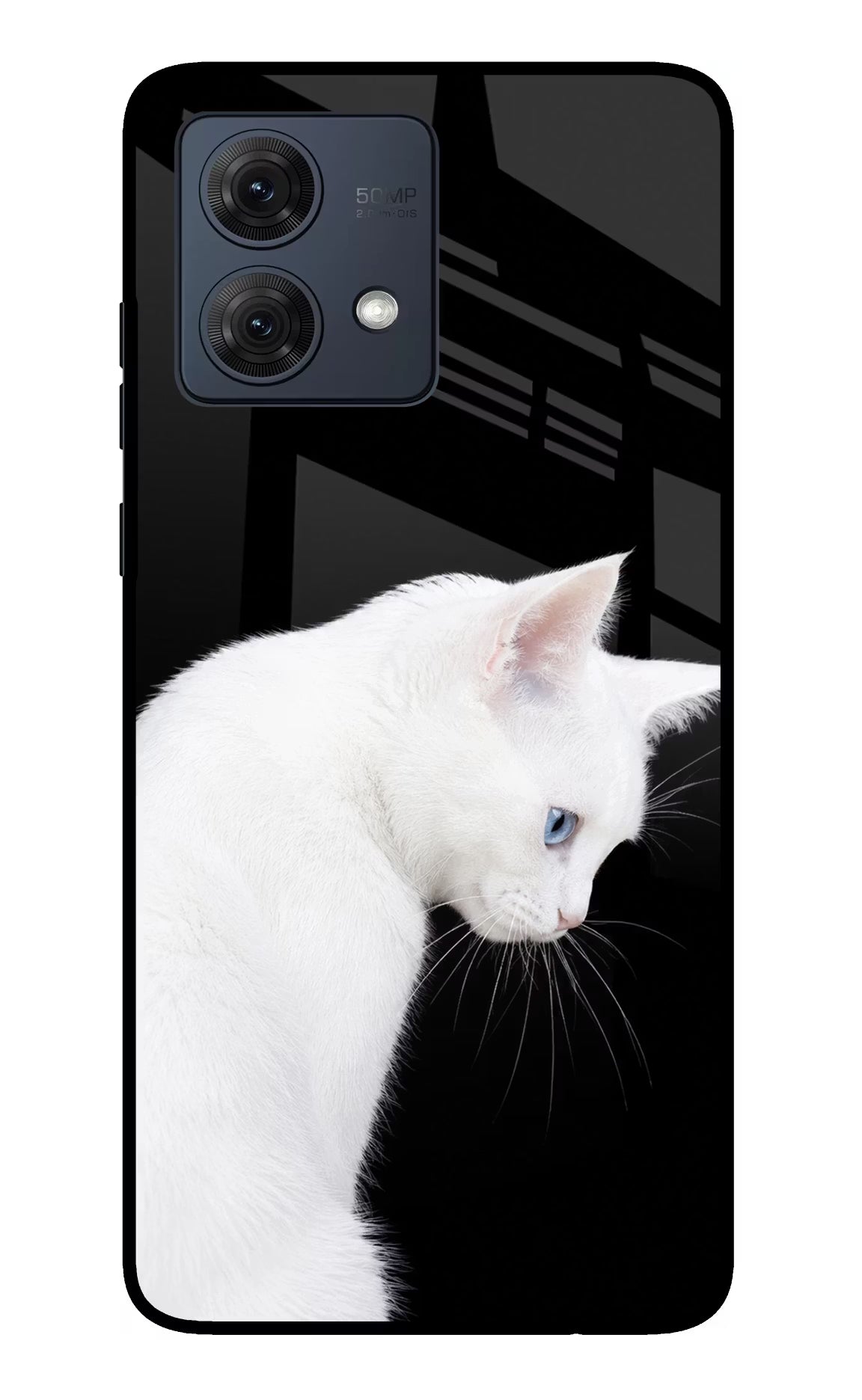 Snow Gaze Moto G84 5G Glass Case
