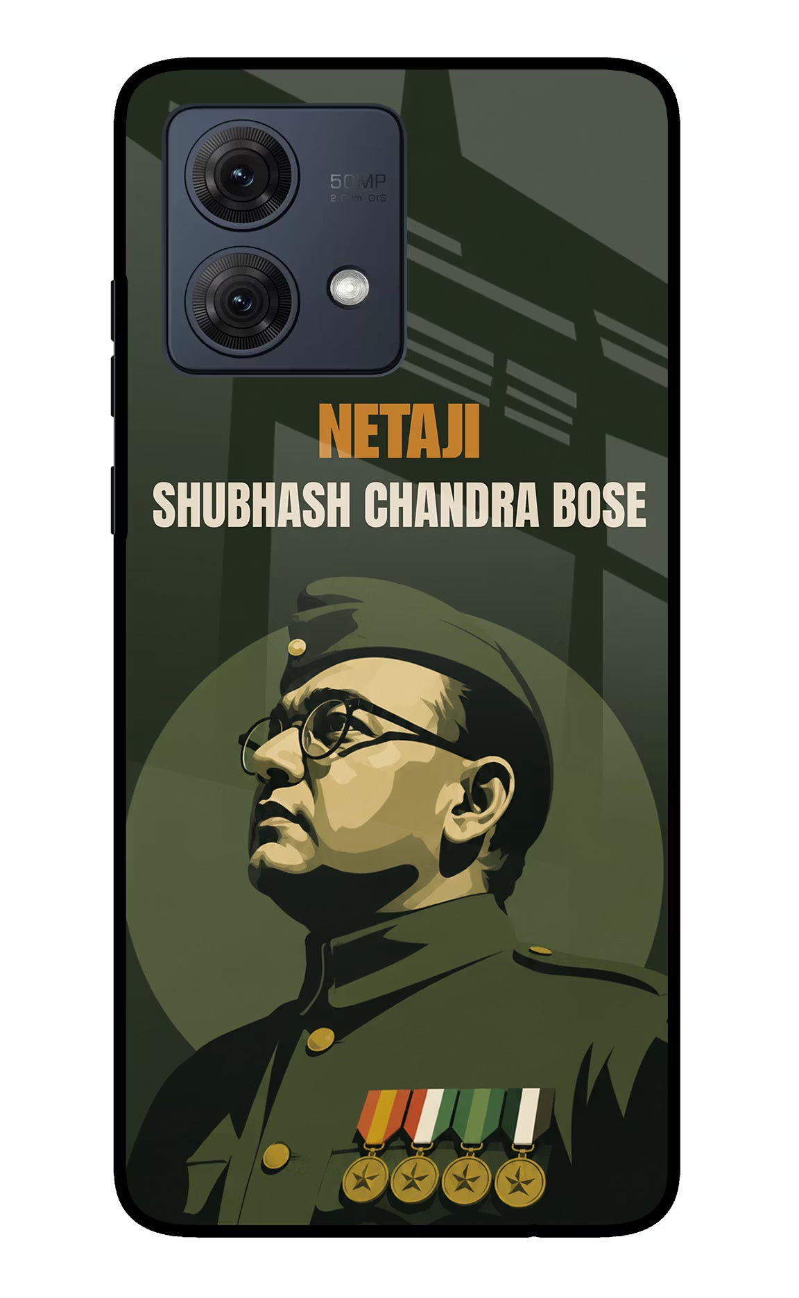 Netaji Legacy Moto G84 5G Glass Case
