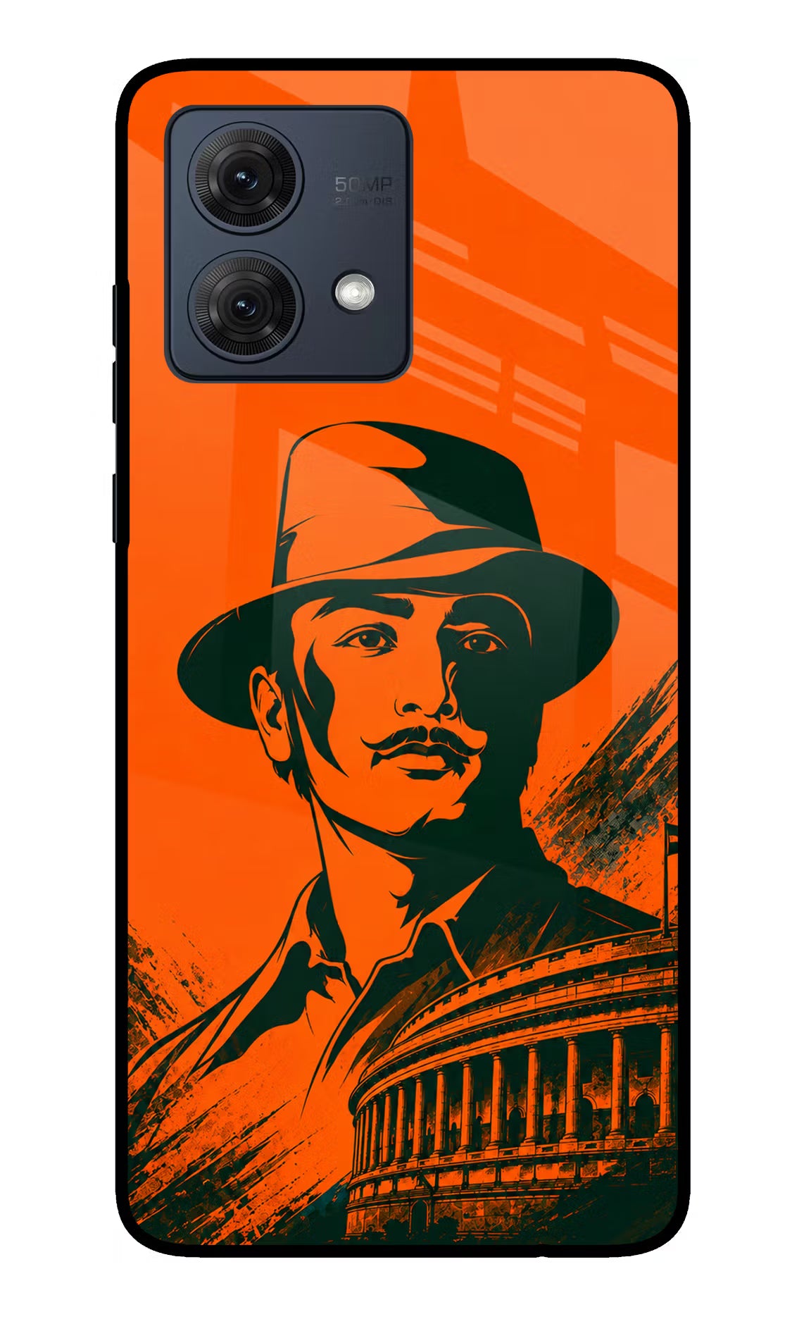 Bhagat Singh Legacy Moto G84 5G Glass Case