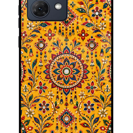 Sunlit Aura Moto G84 5G Glass Case