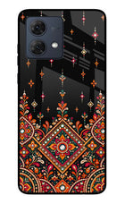 Noir Mehfil Moto G84 5G Glass Case