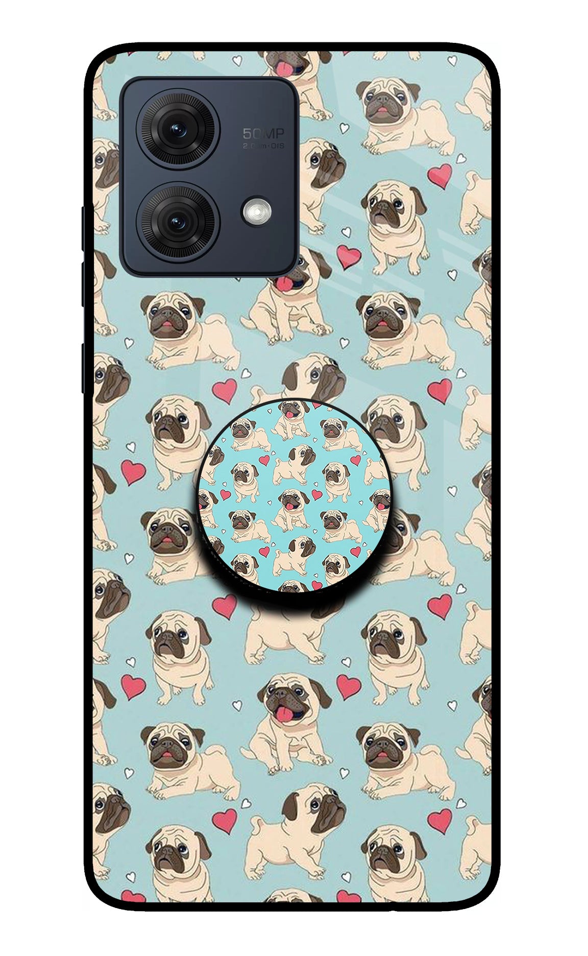 Pug Dog Moto G84 5G Pop Case