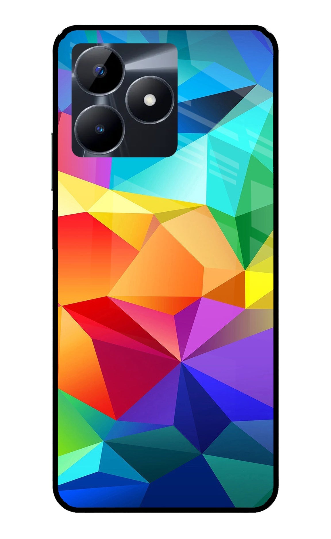 Abstract Pattern Realme C53 Glass Case