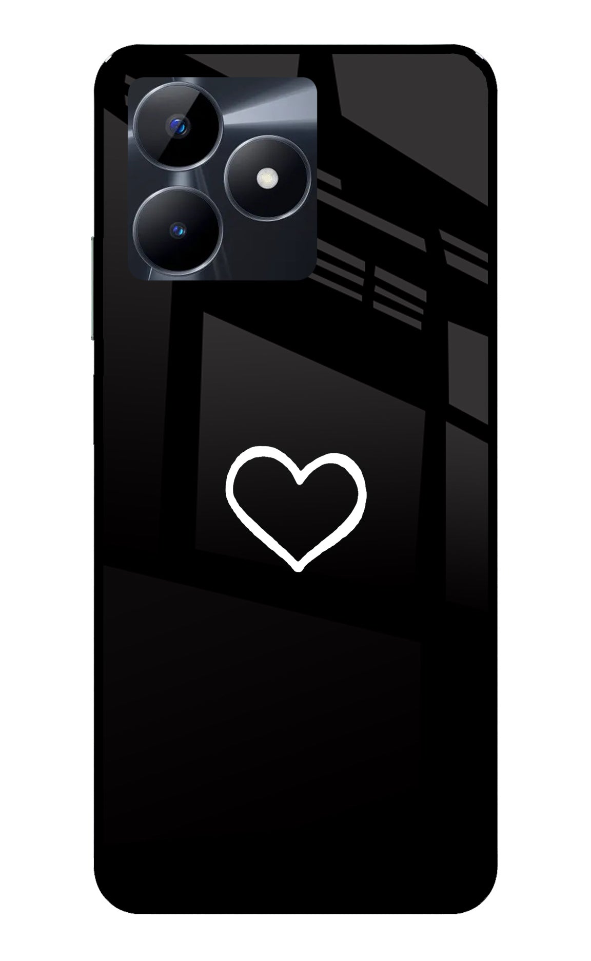 Heart Realme C53 Back Cover