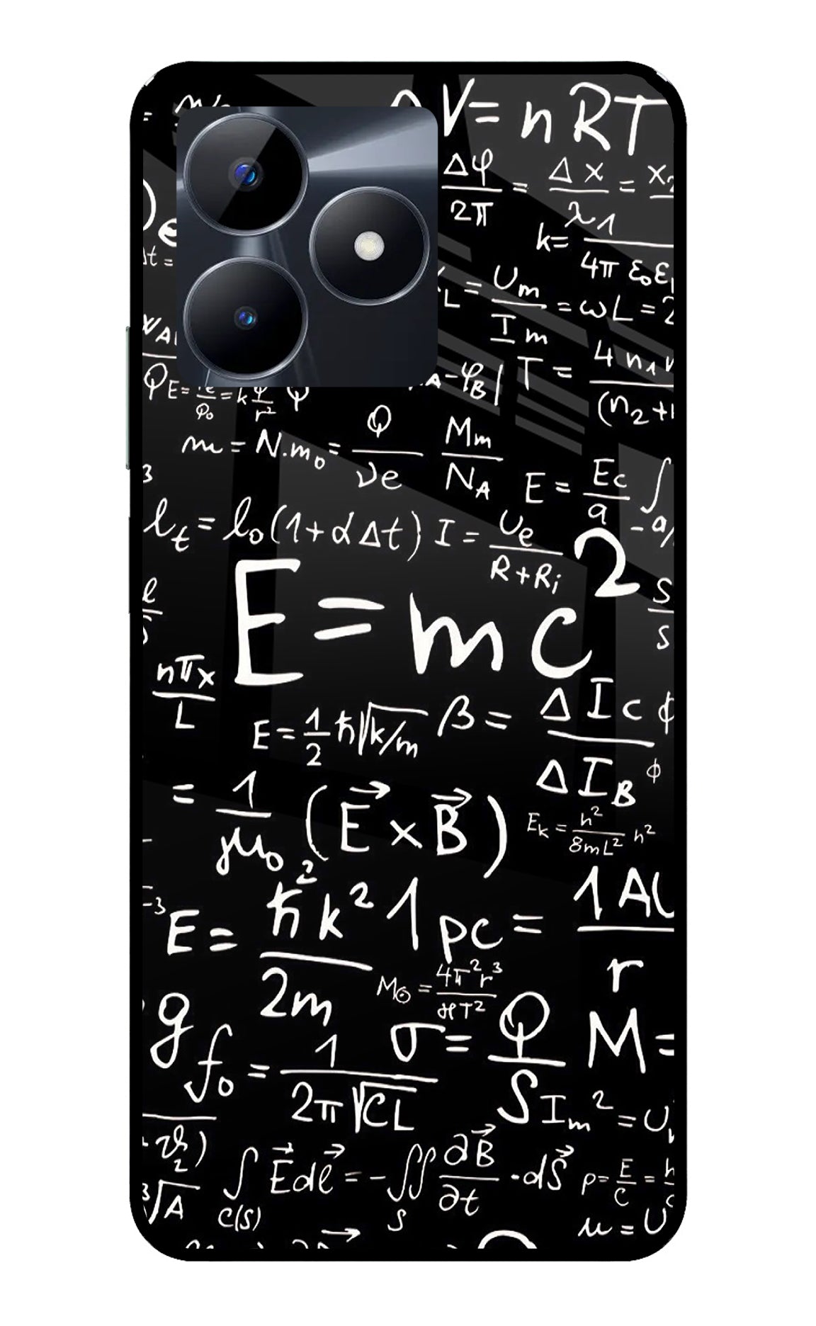 Physics Formula Realme C53 Back Cover