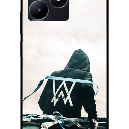 Alan Walker Realme C53 Glass Case