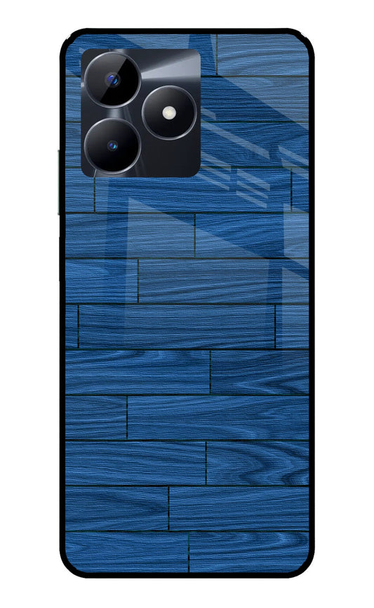 Wooden Texture Realme C53 Glass Case