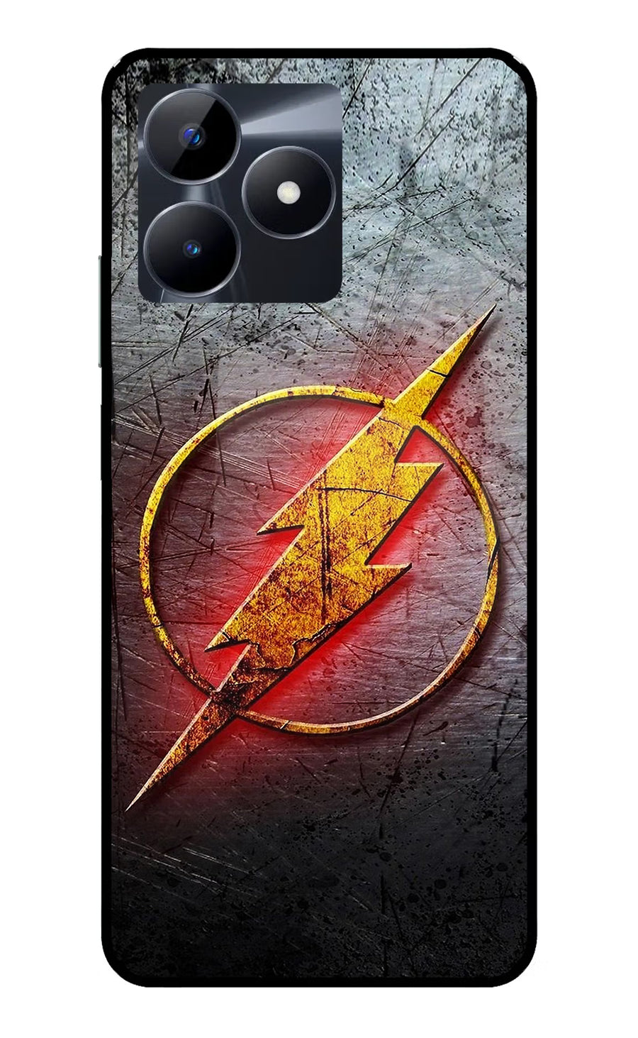 Flash Realme C53 Back Cover, Glass case