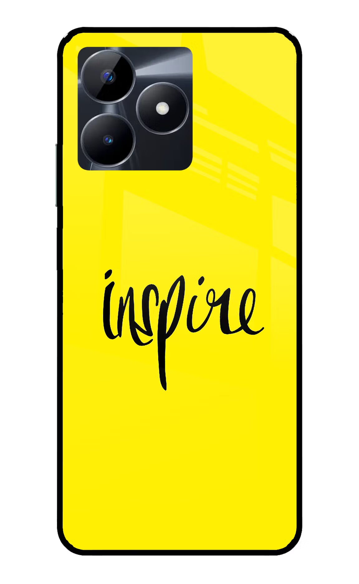 Inspire Realme C53 Glass Case Back Cover by Casekaro